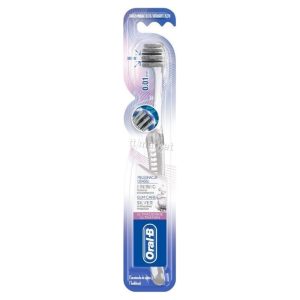 Oral-B Ultrathin Zahnfleisch-Schutz Silber Handzahnbürste Extraweich 1 Stück