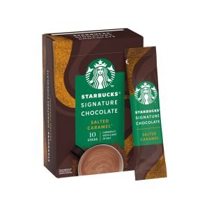 Starbucks Trinkschokolade Signature Chocolate Salted Caramel 10 Sticks 220 g
