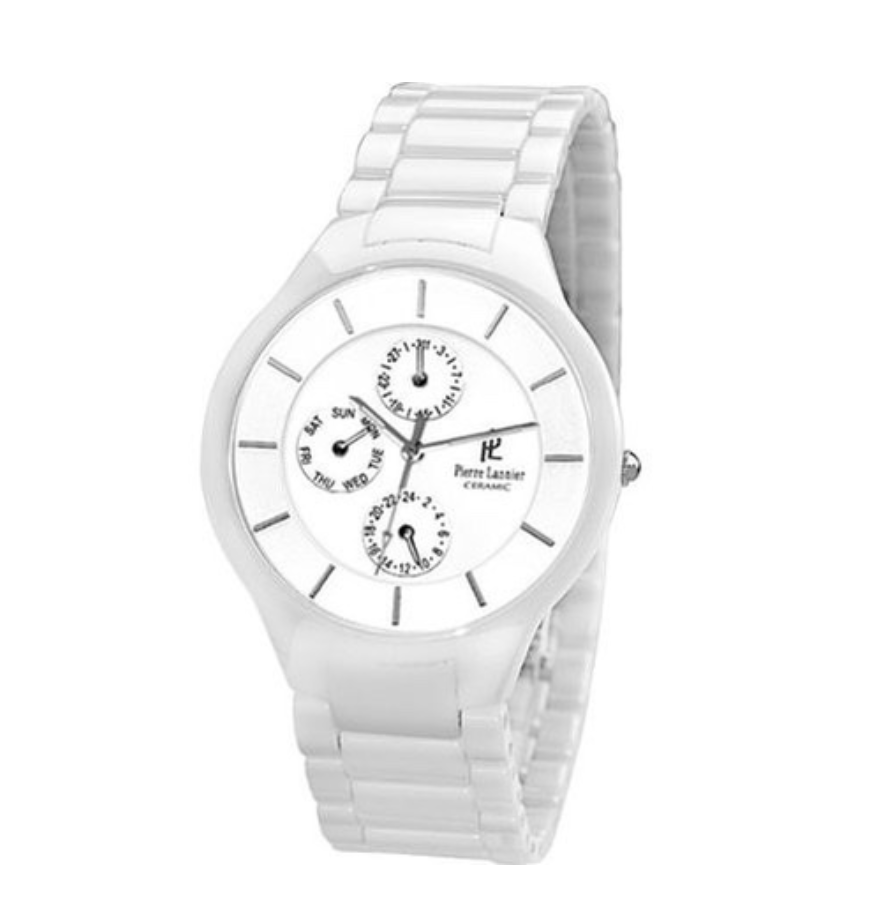 Pierre Lannier Unisex-Armbanduhr Analog Quarz Keramik 218C429