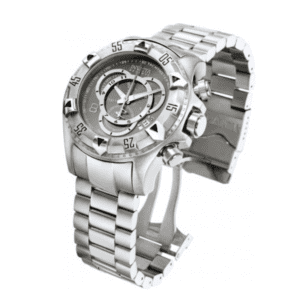 Invicta Herren-Armbanduhr XL Chronograph Quarz Edelstahl 5524