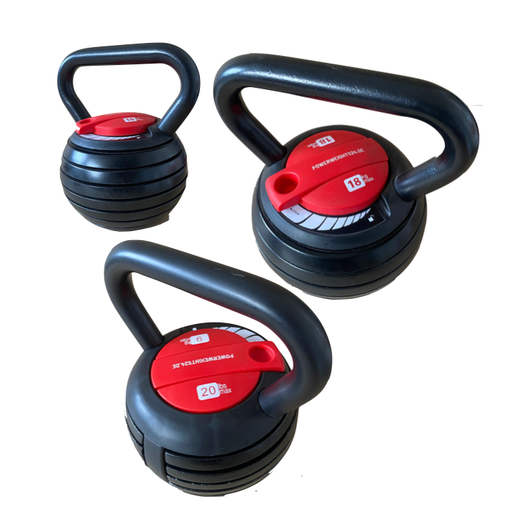 Kettlebell mit einstellbarem Gewicht 9/18 KG – Bild 2