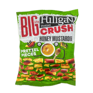 Huligan Pretzel Big Crush Honey Mustard (125g) Brezelstücke mit Honig-Senf Geschmack