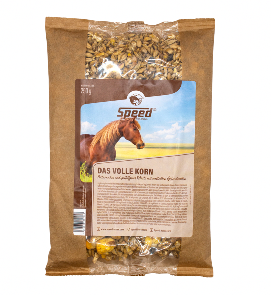 SPEED Futterprobe für Pferde div. Sorten 250 g / XXXL Box 65 x 250 g – Bild 5