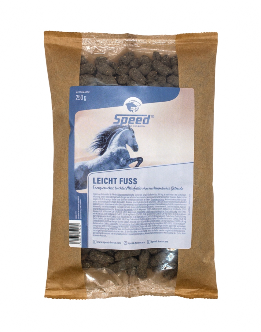 SPEED Futterprobe für Pferde div. Sorten 250 g / XXXL Box 65 x 250 g – Bild 2