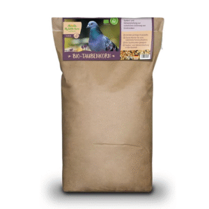 My Little Farm Bio-Taubenkorn, 10 kg, Futter für Zuchttauben, hochwertige Saaten- und Körnermischung, ganze Körner, Bio-Qualität