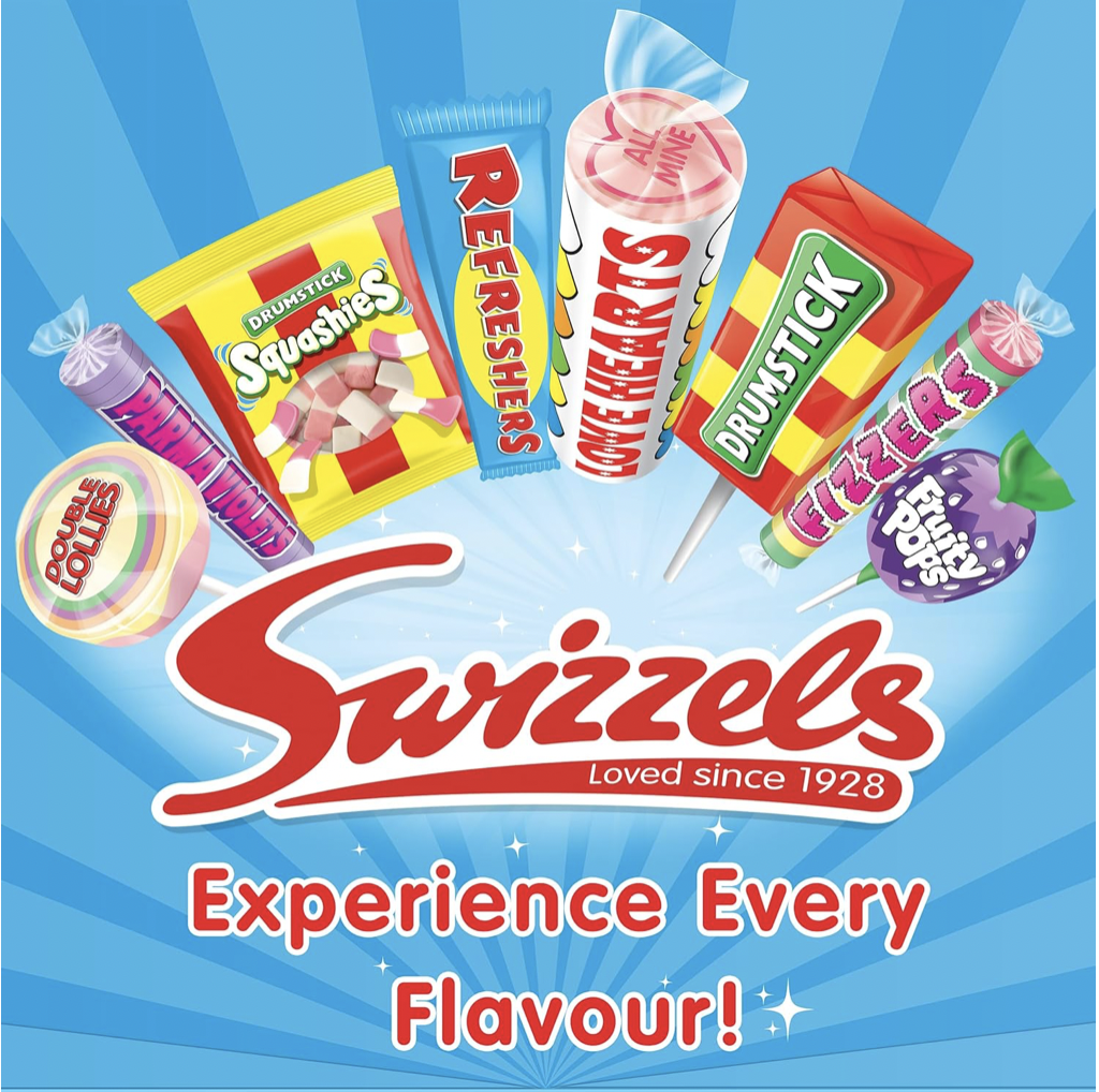 Swizzels Party Mix Tub, 785g Retro-Süßigkeiten in loser Schüttung - Vegan – Bild 3