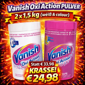 VANISH Oxi Advance + Oxi Action XL Set 2 x 1,5 KG