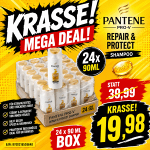 Pantene Pro-V Repair & Protect Shampoo Box – 24 x 90ml